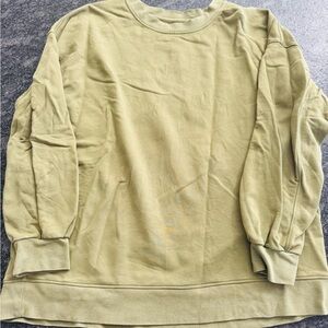 Lululemon Rust/Brown Oversized Crewneck Sweatshirt